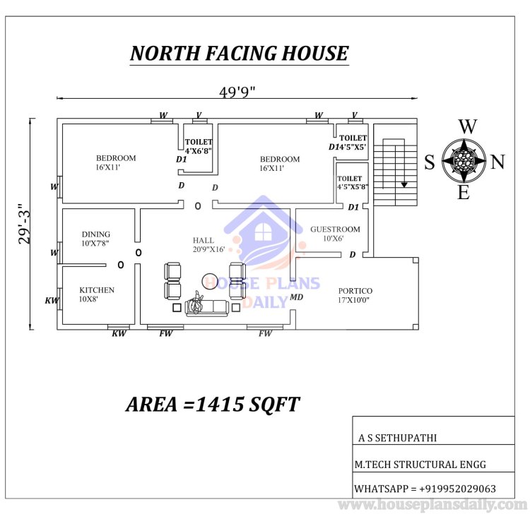 3bhk house
