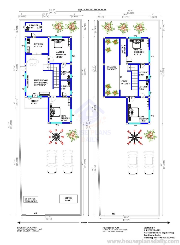 4 Bedroom House Plans 