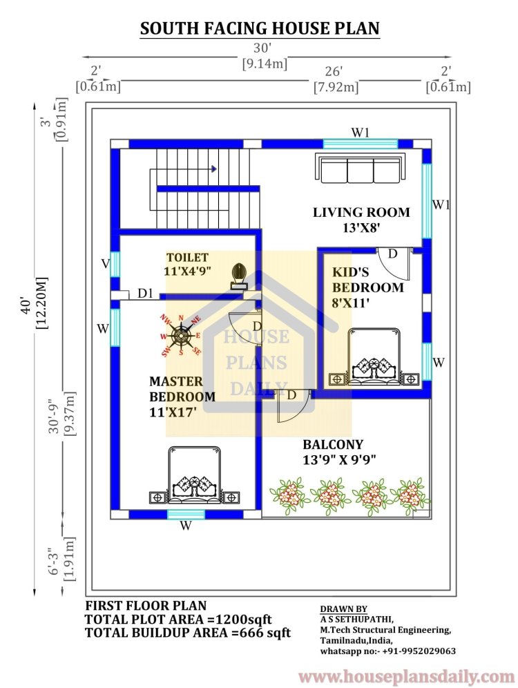 house plans for 30x40